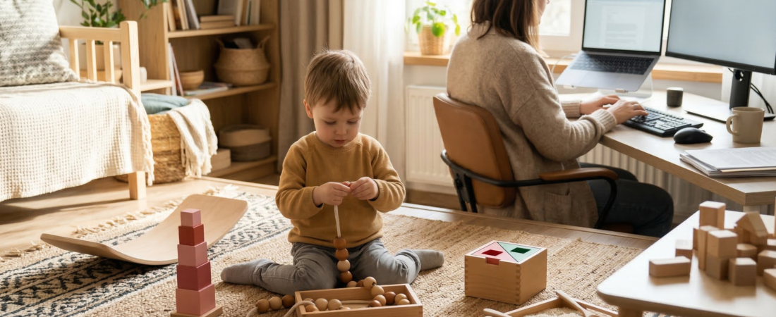 7 jouets Montessori « magiques » pour occuper un enfant de 2 à 4 ans pendant que vous télétravaillez
